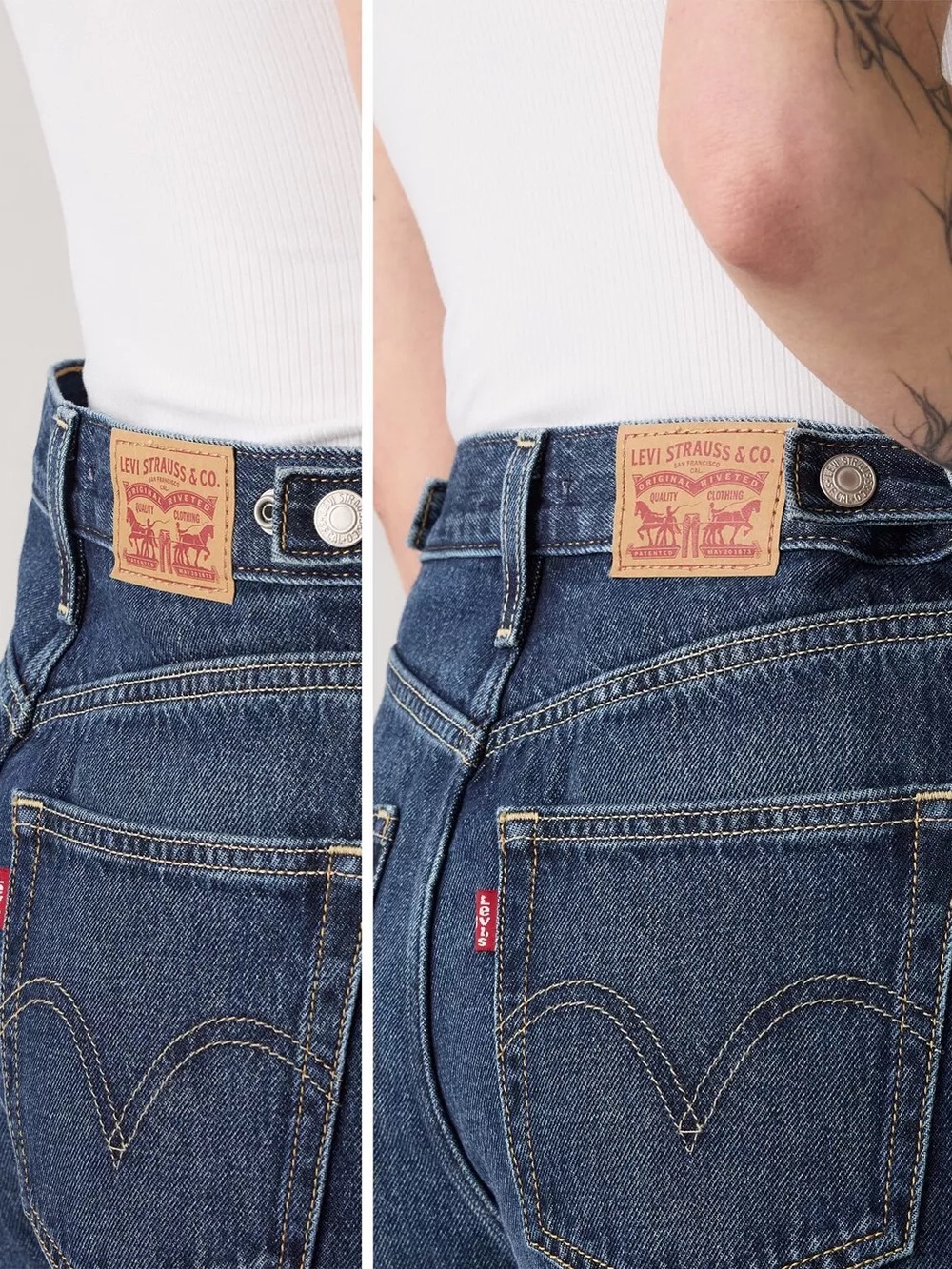 NWT Levi’s Cinch Barrel Jeans - Picture 4 of 13